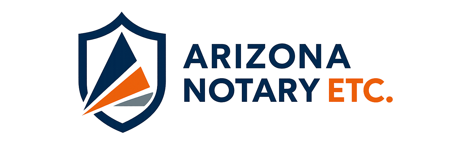 Arizona Notary Etc. logo